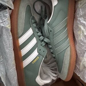 Adidas Samba Green Men's Shoes